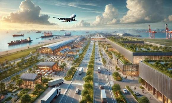 Việt Nam sắp có thêm Khu thương mại tự do dự kiến nằm gần siêu sân bay lớn nhất Đông Nam Á sắp đi vào hoạt động