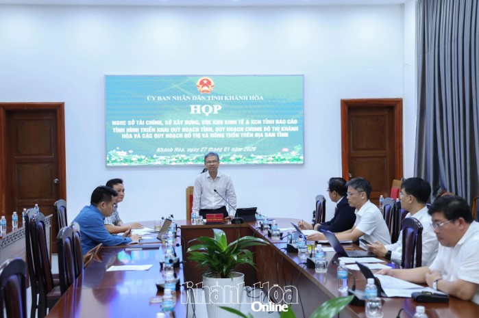 Đẩy nhanh tiến độ lập các quy hoạch